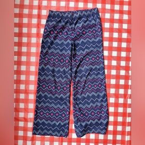 Free with $20+🍭Joe Fresh Zigzag Pattern Pajama Pants - Blue and Pink